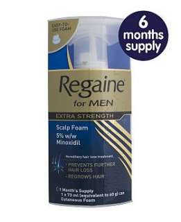 Regaine for Men Extra Strength Scalp Foam 5 ww Cutaneous Foam   6 