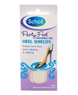 Scholl Party Feet Invisible Heel Shields   1 Pair   Boots