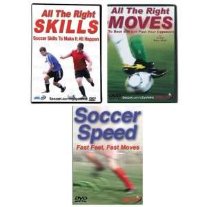 Technical Soccer Training 3 DVD Set DVD 3 DVD SET  Sports 