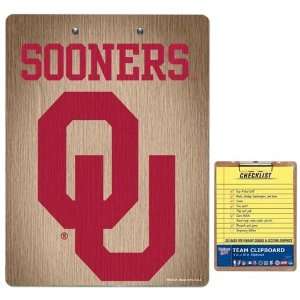    NCAA Oklahoma Sooners Team Logo Clipboard