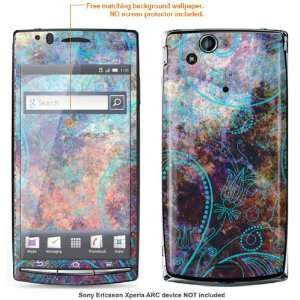  Protective Decal Skin STICKER for Sony Ericsson Xperia Arc 
