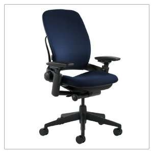 Steelcase Leap(R) Chair (v2)   Fabric, color  Navy; details  Black 