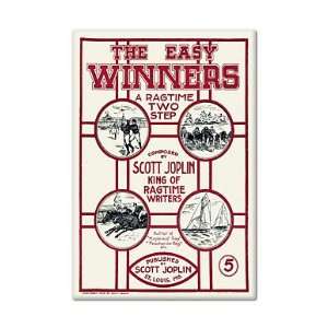  The Easy Winners Scott Joplin Fridge Magnet Everything 