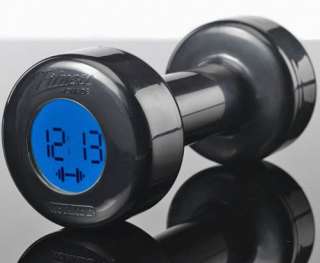 Sports LED Digital Dumbbell Alarm Clock Shape Up 30 Times  