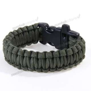 550 Paracord Fallschirmschnur Survival Militär Armband  