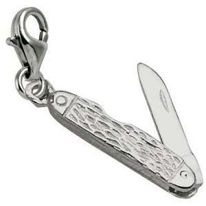  Rembrandt Charms Pen Knife Charm with Lobster Clasp, 14k 