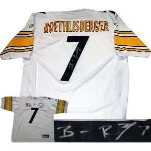  Ben Roethlisberger Signed Pittsburgh Steelers Reebok 