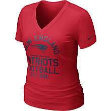 Nike New England Patriots Womens Team Established T Shirt    