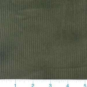  56 Wide 10 Wale Washed Corduroy Olive Fabric By The Yard 