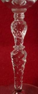 Libbey Rock Sharpe crystal SALON 1023 ptrn WATER GOBLET  