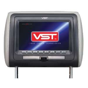 inch. Preloaded Universal Replacement Headrest Monitor with DVD Player 