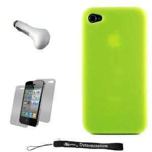  Green Smooth Durable Protective Silicone Skin Cover Case 