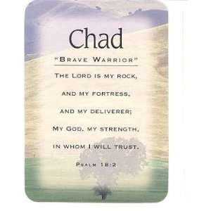  Chad   Meaning of Chad   Name Cards with Scripture   Pack 