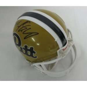  LeSean McCoy Signed Mini Helmet   PITT T B JSA 