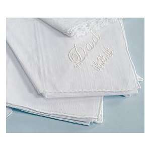 Gentlemans Plain Handkerchief (Set of 1)   by Weddingstar  