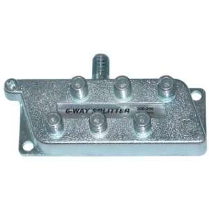  Offex Wholesale F Pin (Coax) Splitter, 6 Way Electronics