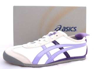 Asics Onitsuka Tiger Schuhe MEXICO 66 White/Violet Tulip Sneaker 