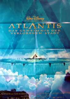 Disney ATLANTIS   GEHEIMNIS VERLORENEN STADT Poster A1  