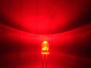  100pcs Bright Red LEDs Bulk Pack 5000mcd NEW one day 