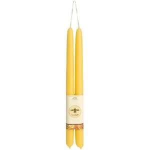  Long burning Hand dipped 100% Pure Beeswax Candle Taper 