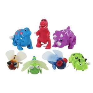  Wind Up Bugs & Dinosaurs Toys by Rich Frog Toys & Games