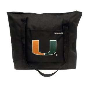  Miami Canes Logo Embroidered Tote Bag