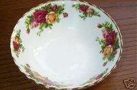 Royal Albert Old Country Roses Oatmeal Cereal Bowls  