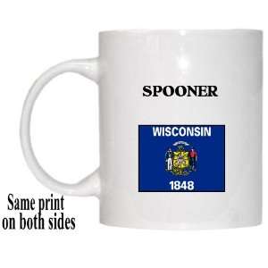   US State Flag   SPOONER, Wisconsin (WI) Mug 