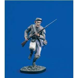   Charge Confederate Infantry Resin Figure 120mm Verlinden Toys & Games