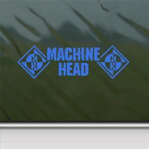  Machine Head Blue Decal Metal Rock Band Window Blue 