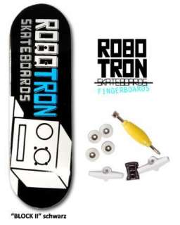 Robotron Fingerboard Block II Finger Skateboard B low  