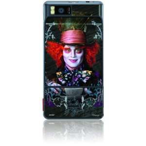   for DROID X   Mad Hatter Black Filagree Cell Phones & Accessories