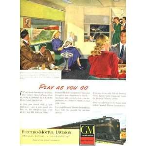 General Motors PRR Jeffersonian Magazine Ad 1949