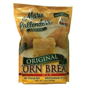 MARIE CALLENDERS Original Cornbread Mix   5 lb Resealable Bag  