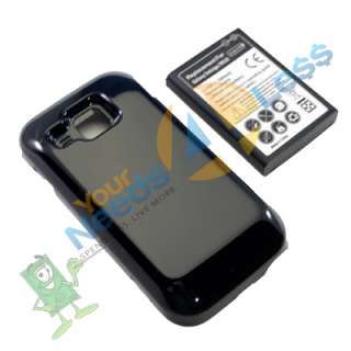 NEW 3500mAh extended battery Samsung Galaxy S Indulge R910 + Cover 