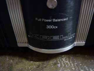 KRELL FPB 300CX 2 Ch POWER AMPLIFIER 300W FULL POWER BALANCE W/ EXTRAS 