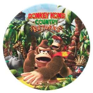  Donkey Kong Dinner Plates (8) Party Supplies Toys & Games