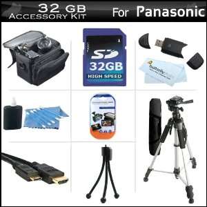  32GB Accessory Kit For Panasonic HDC SD80K HD SD Card 