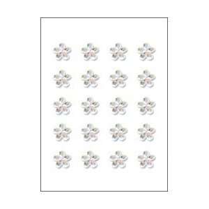  Hero Arts Adhesive Gemstones Clear Blossoms 5mm 20/Pkg; 6 