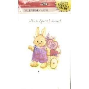 Bunny Love Valentines Day Cards 8 Count