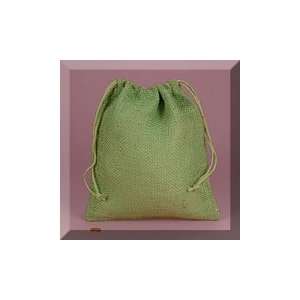  10ea   12 X 14 Spring Moss Jute Bags Health & Personal 