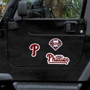  Philadelphia Phillies 3 Pack Car Magnets Sports 