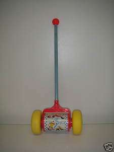 Fisher Price Musical Toy Melody Push Chime #757 1967 79  