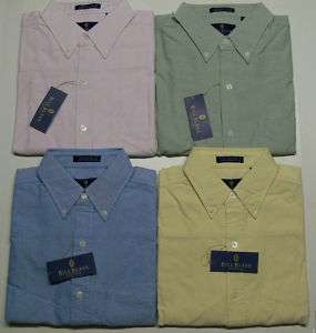 Bill Blass Mens Silicone Washed Oxford Shirt M 16 34/35  