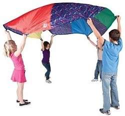 Pacific Play tents Blast Off 8 Indoor Outdoor Funchute Parachute Age 