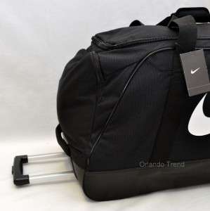 New Nike Club Team Roller Bag Large Wheeled Duffel Duffle Luggage 