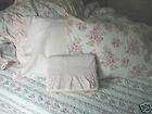 Rachel Ashwell sheet pillowcases set PINK RUFFLE chic Shabby KING bed