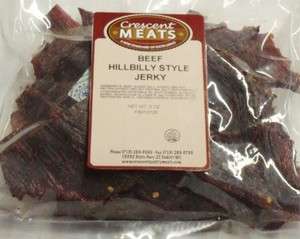 Hillbilly Beef, Elk or Buffalo Jerky 1 lb package  
