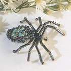 Sally Spider Beaded Bug Pin Kit Mill Hill 2003 Jewelry