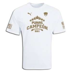 Puma UNAM Pumas 2011 League Champions SOCCER Shirt  